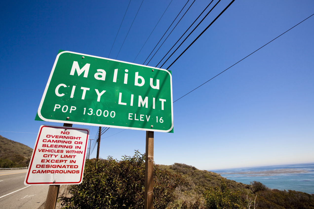 Malibu City limit